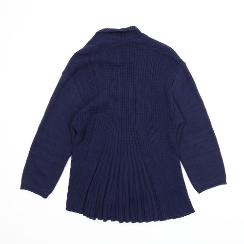 Future Lady Womens Blue   Cardigan Jumper Size L