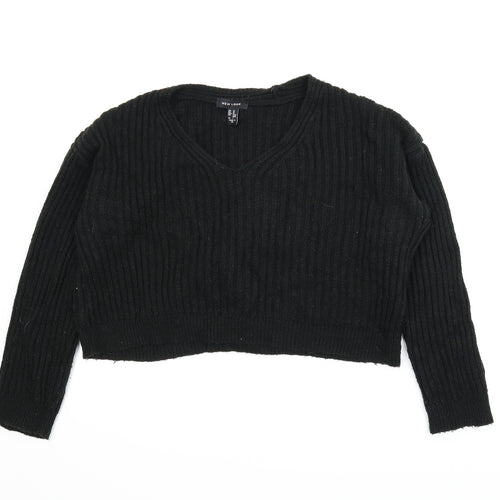 New Look Womens Black   Pullover Jumper Size M