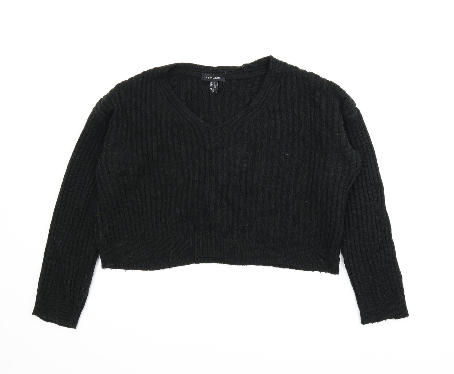 New Look Womens Black   Pullover Jumper Size M