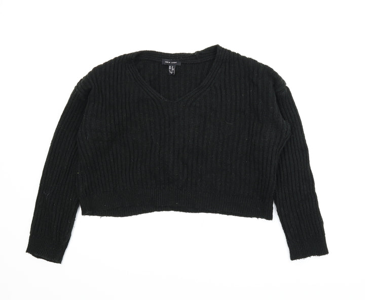 New Look Womens Black   Pullover Jumper Size M