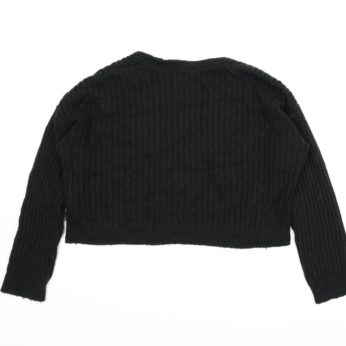 New Look Womens Black   Pullover Jumper Size M