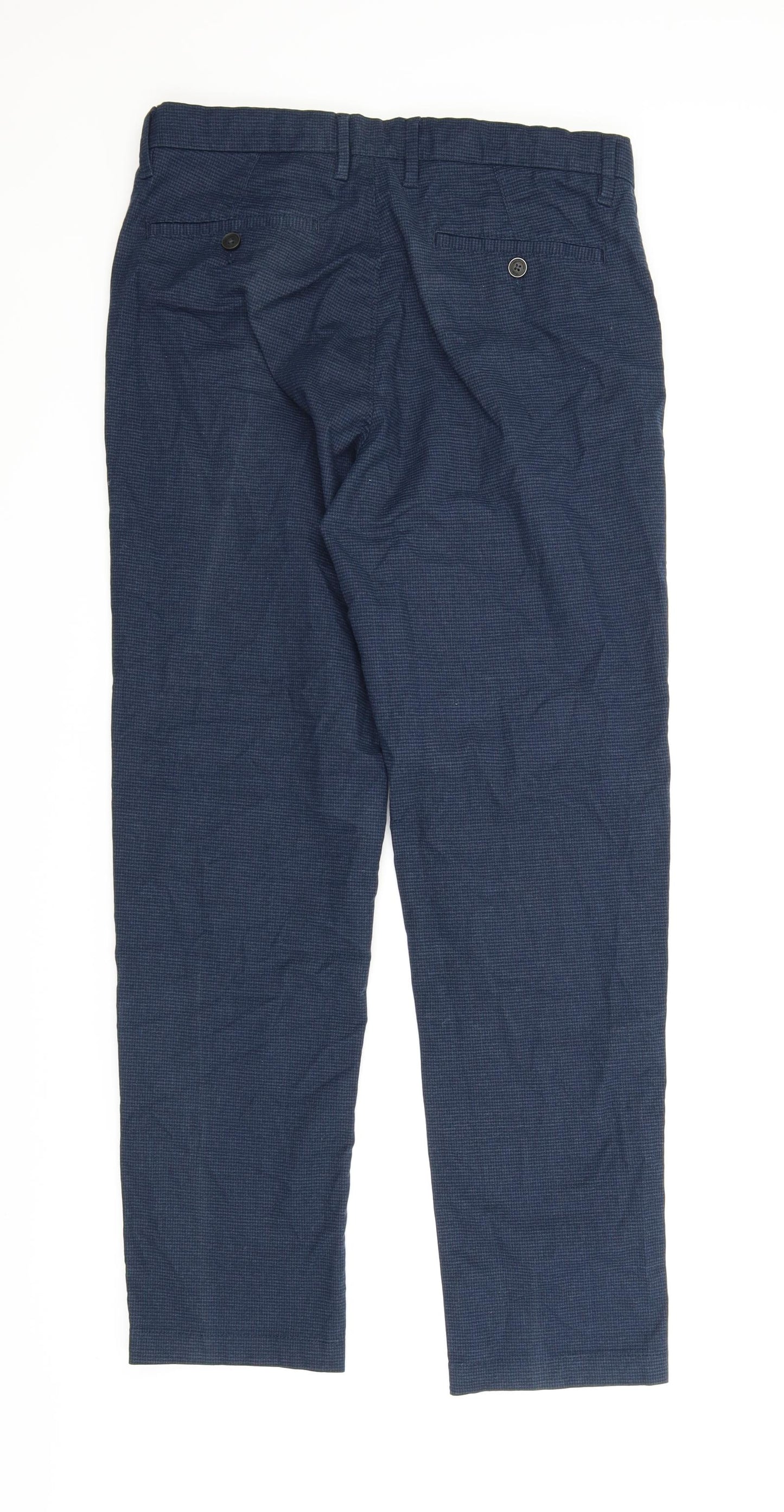 M&S Mens Blue   Carpenter Trousers Size 32 in L31 in
