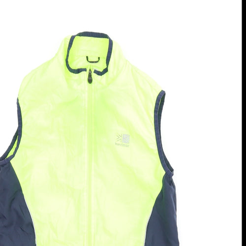 Karrimor Mens Yellow   Basic Casual Size S  - Vest, flourescent