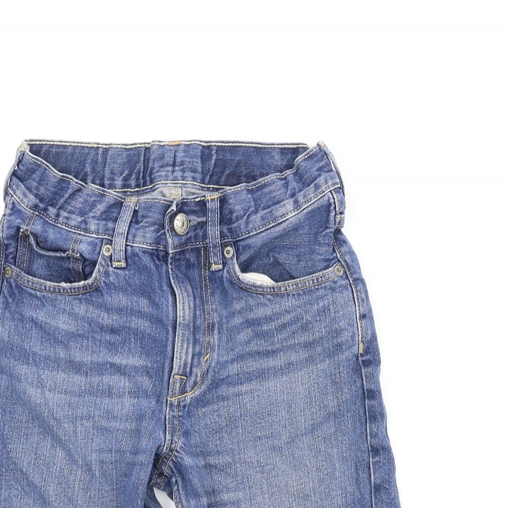 & Denim Boys Blue  Denim Bermuda Shorts Size 8-9 Years