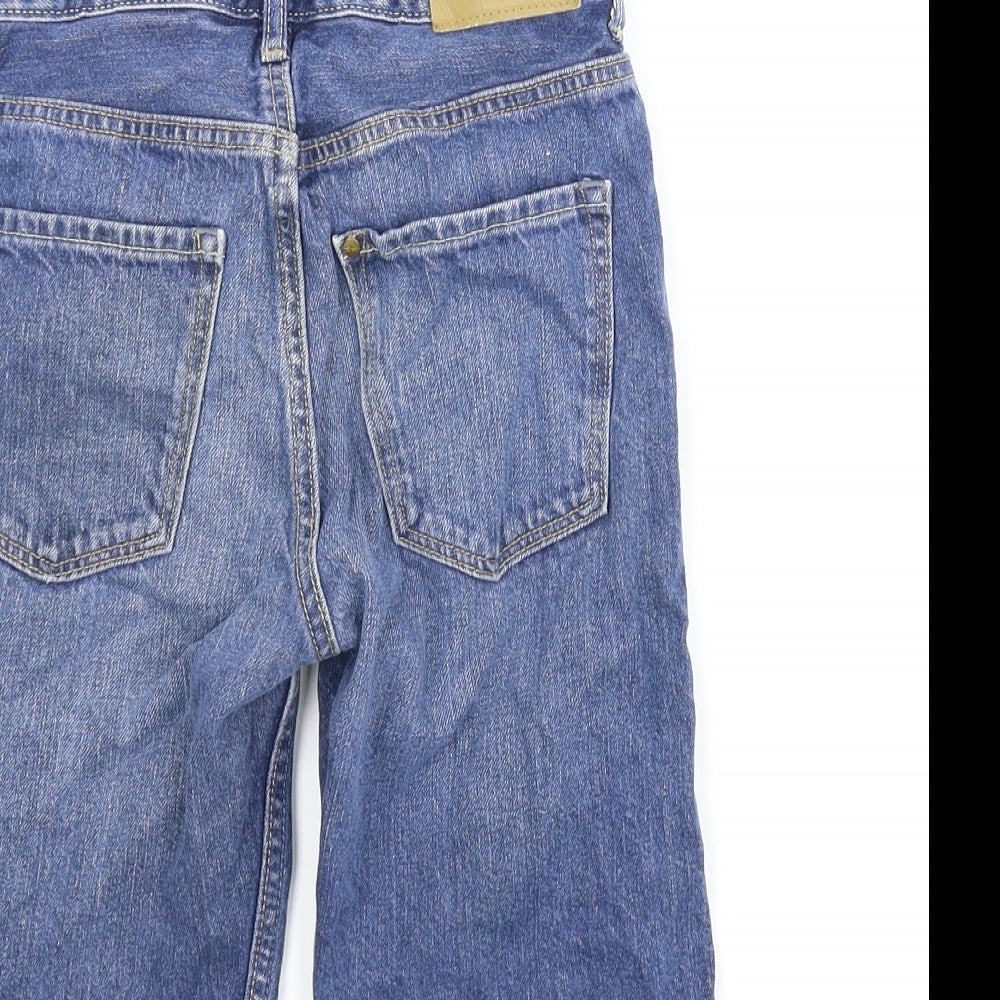 & Denim Boys Blue  Denim Bermuda Shorts Size 8-9 Years