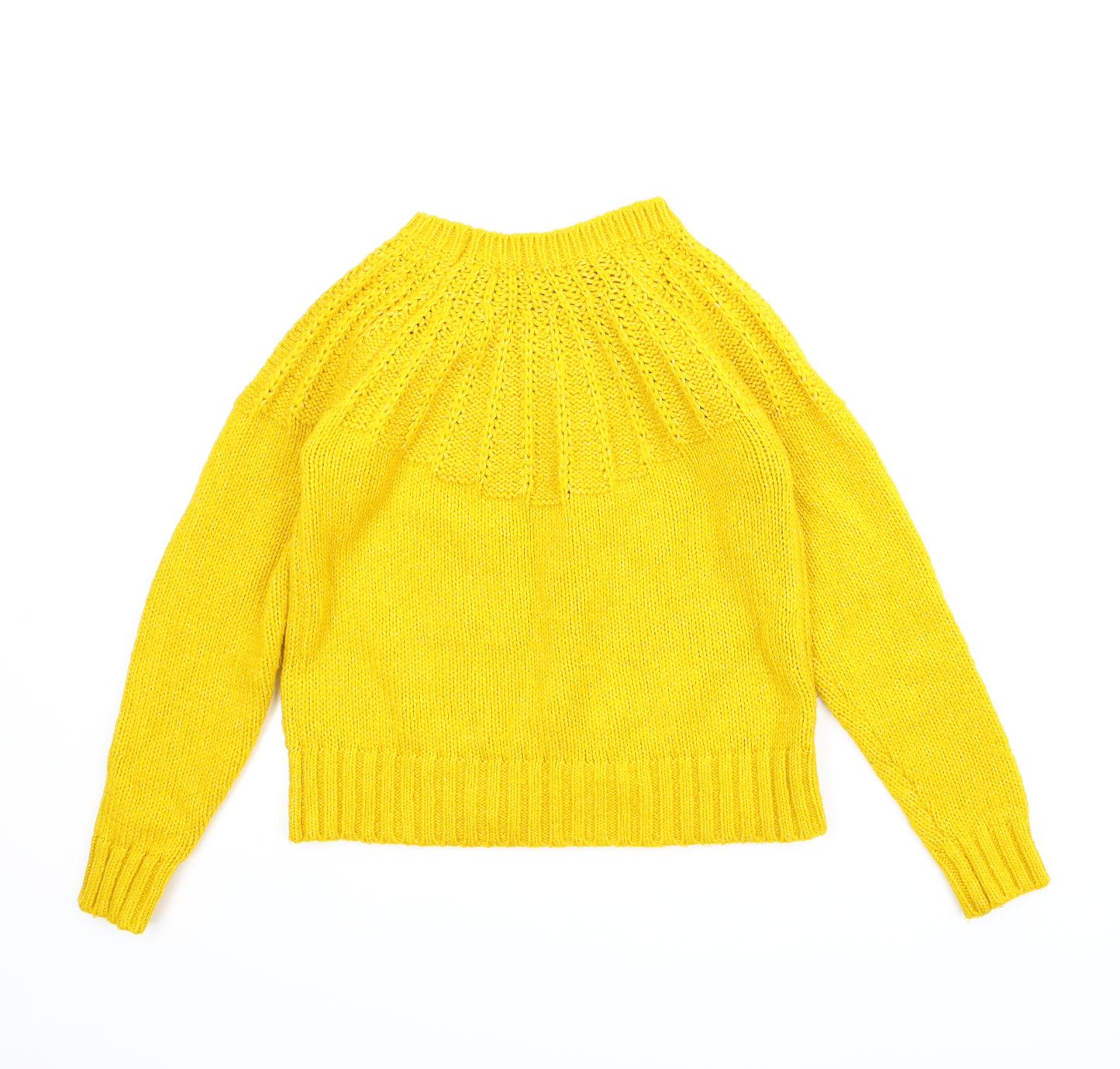 George Womens Yellow   Pullover Jumper Size S