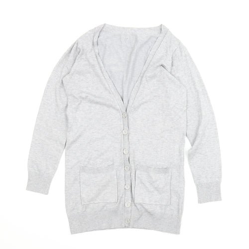 F&F Womens Grey   Cardigan Jumper Size 10