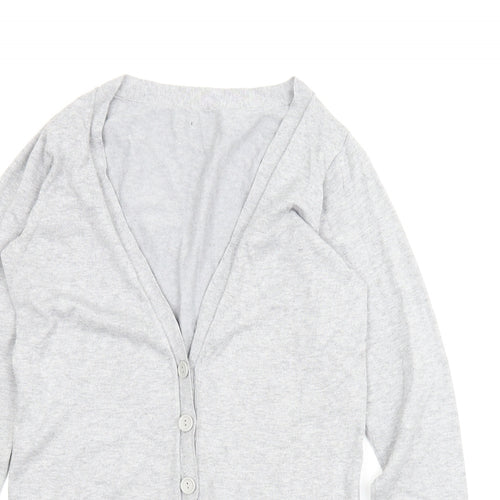 F&F Womens Grey   Cardigan Jumper Size 10