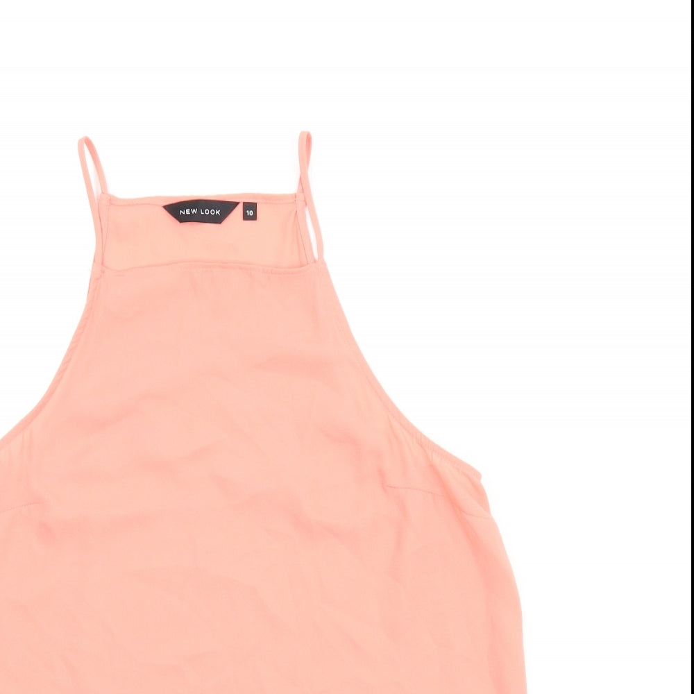 New Look Womens Pink   Camisole Blouse Size 10