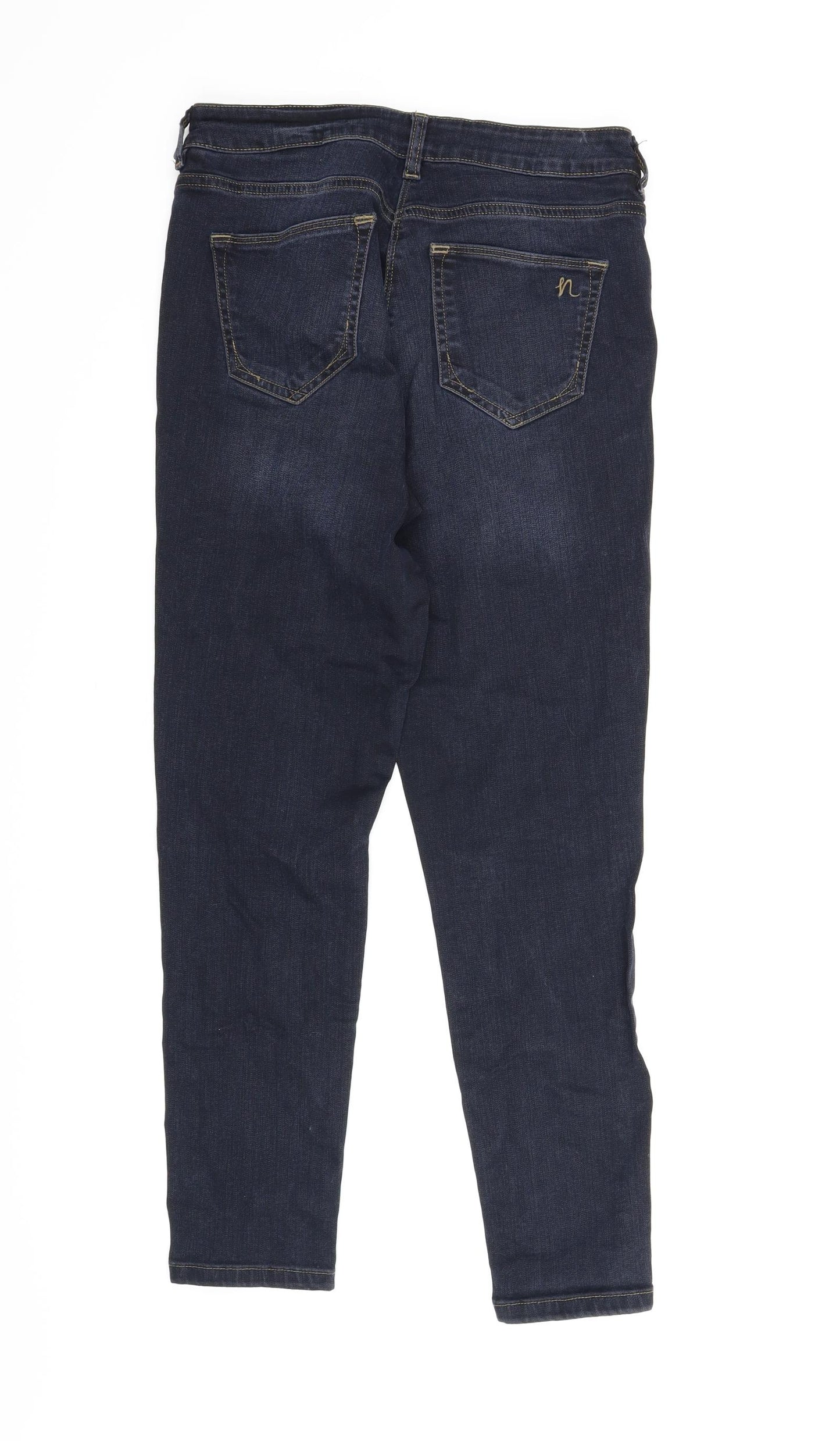 NEXT Womens Blue  Denim Skinny Jeans Size 14 L26 in