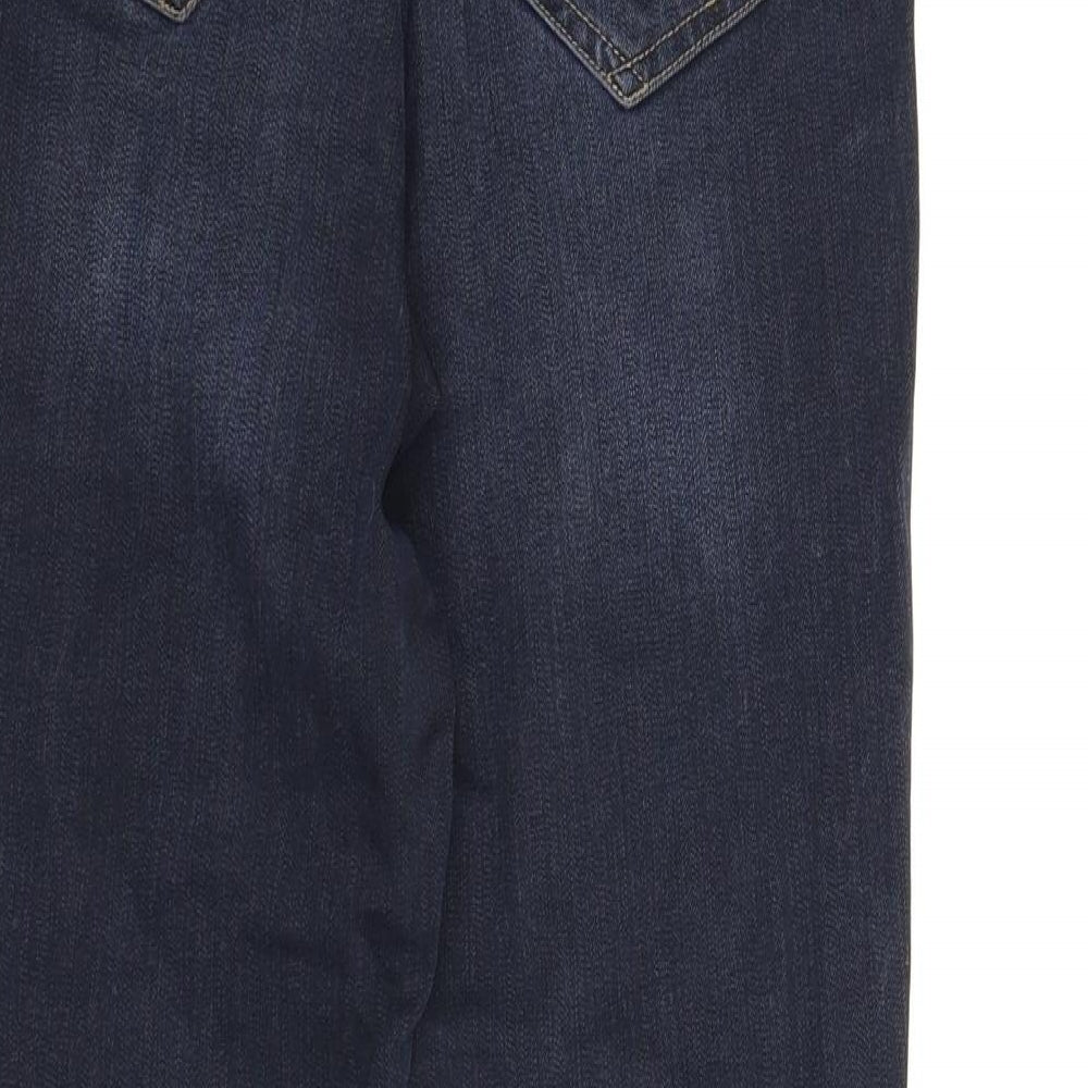 NEXT Womens Blue  Denim Skinny Jeans Size 14 L26 in