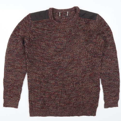 George Womens Red   Pullover Jumper Size S