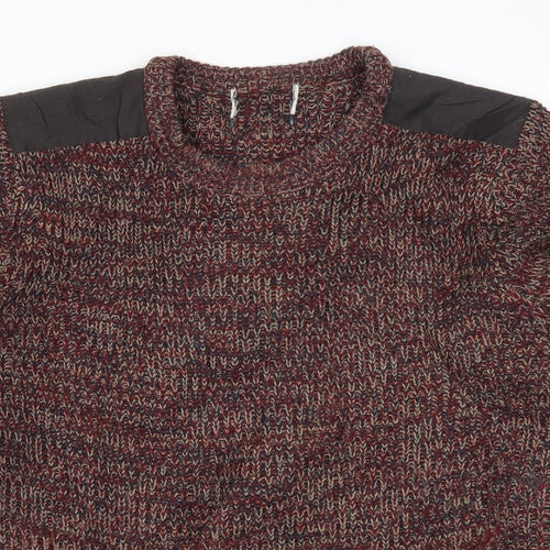 George Womens Red   Pullover Jumper Size S