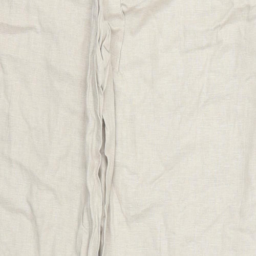 Marks and Spencer Womens Beige   Trousers  Size 16 L28 in
