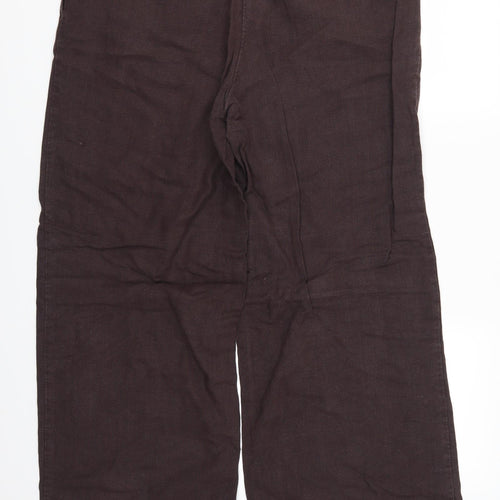 NEXT Womens Brown   Trousers  Size 16 L32 in