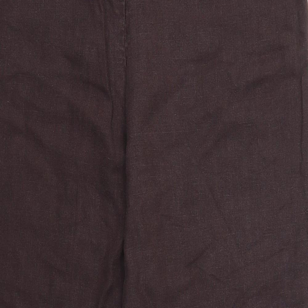 NEXT Womens Brown   Trousers  Size 16 L32 in
