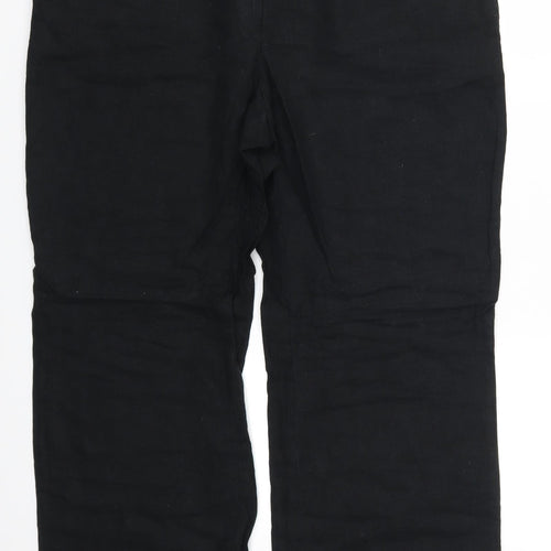 Preworn Womens Black   Trousers  Size 37 in L29 in