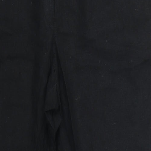 Preworn Womens Black   Trousers  Size 37 in L29 in