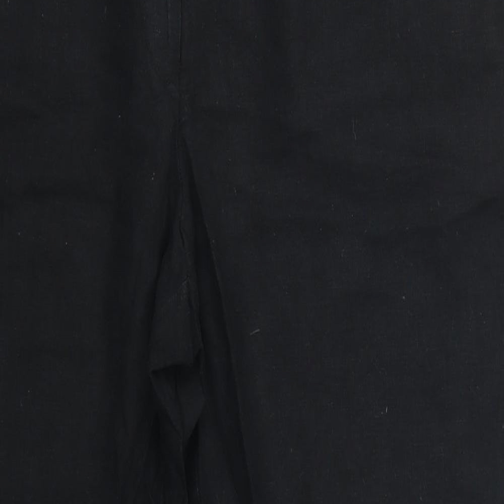 Preworn Womens Black   Trousers  Size 37 in L29 in