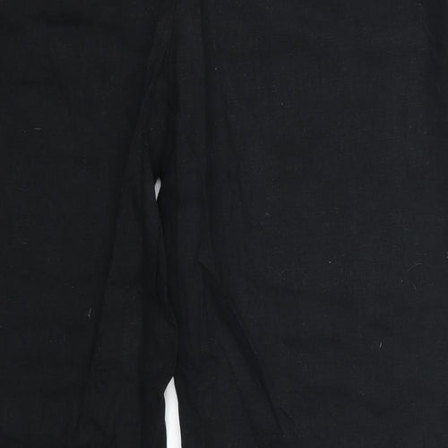 Preworn Womens Black   Trousers  Size 37 in L29 in