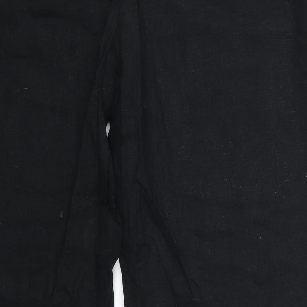 Preworn Womens Black   Trousers  Size 37 in L29 in