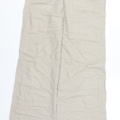 Marks and Spencer Womens Beige   Trousers  Size 10 L30 in