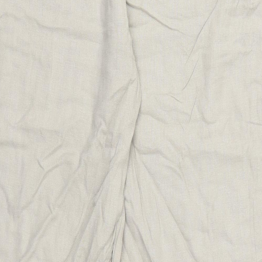 Marks and Spencer Womens Beige   Trousers  Size 10 L30 in