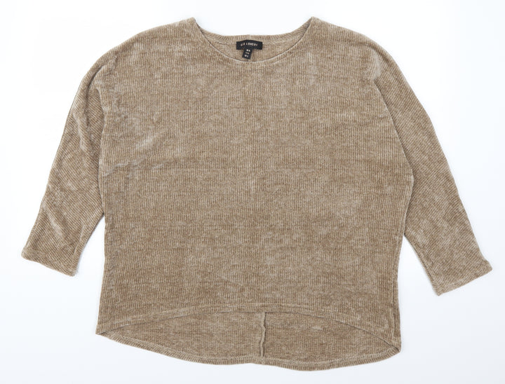 QED London Womens Brown   Pullover Jumper Size M