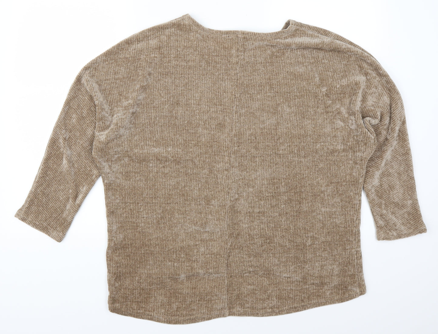 QED London Womens Brown   Pullover Jumper Size M