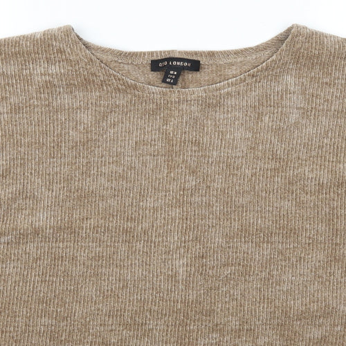 QED London Womens Brown   Pullover Jumper Size M