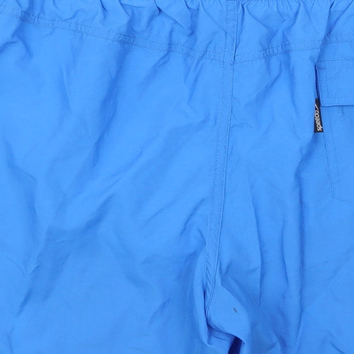 Speedo Mens Blue   Sweat Shorts Size 2XL