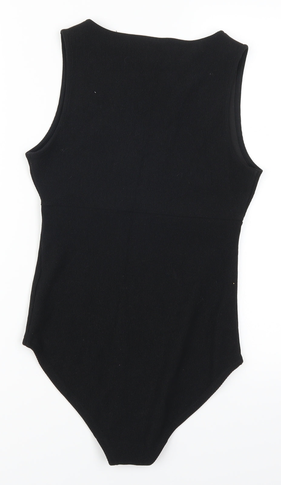 Topshop Womens Black   Bodysuit One-Piece Size 10
