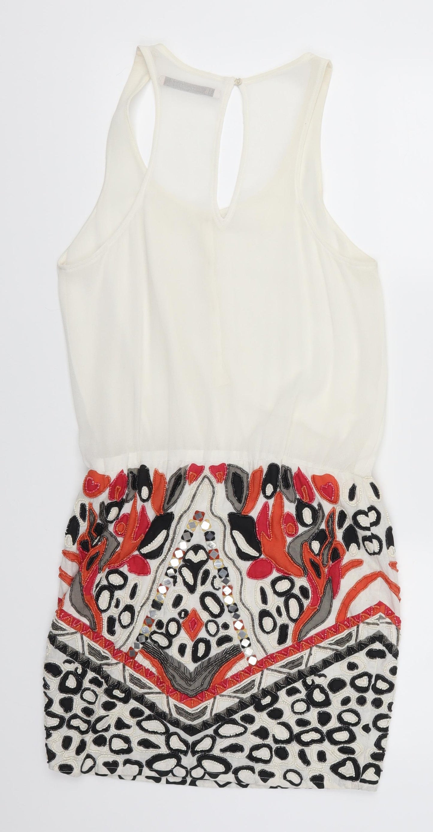 Zara Womens Multicoloured Geometric  Mini  Size XS