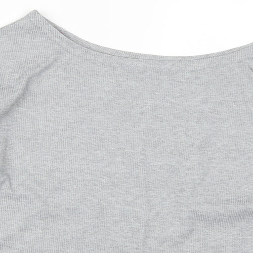 Preworn Womens Grey   Basic T-Shirt Size XL