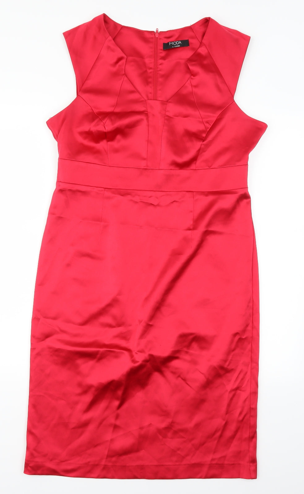 George Womens Red   Pencil Dress  Size 12