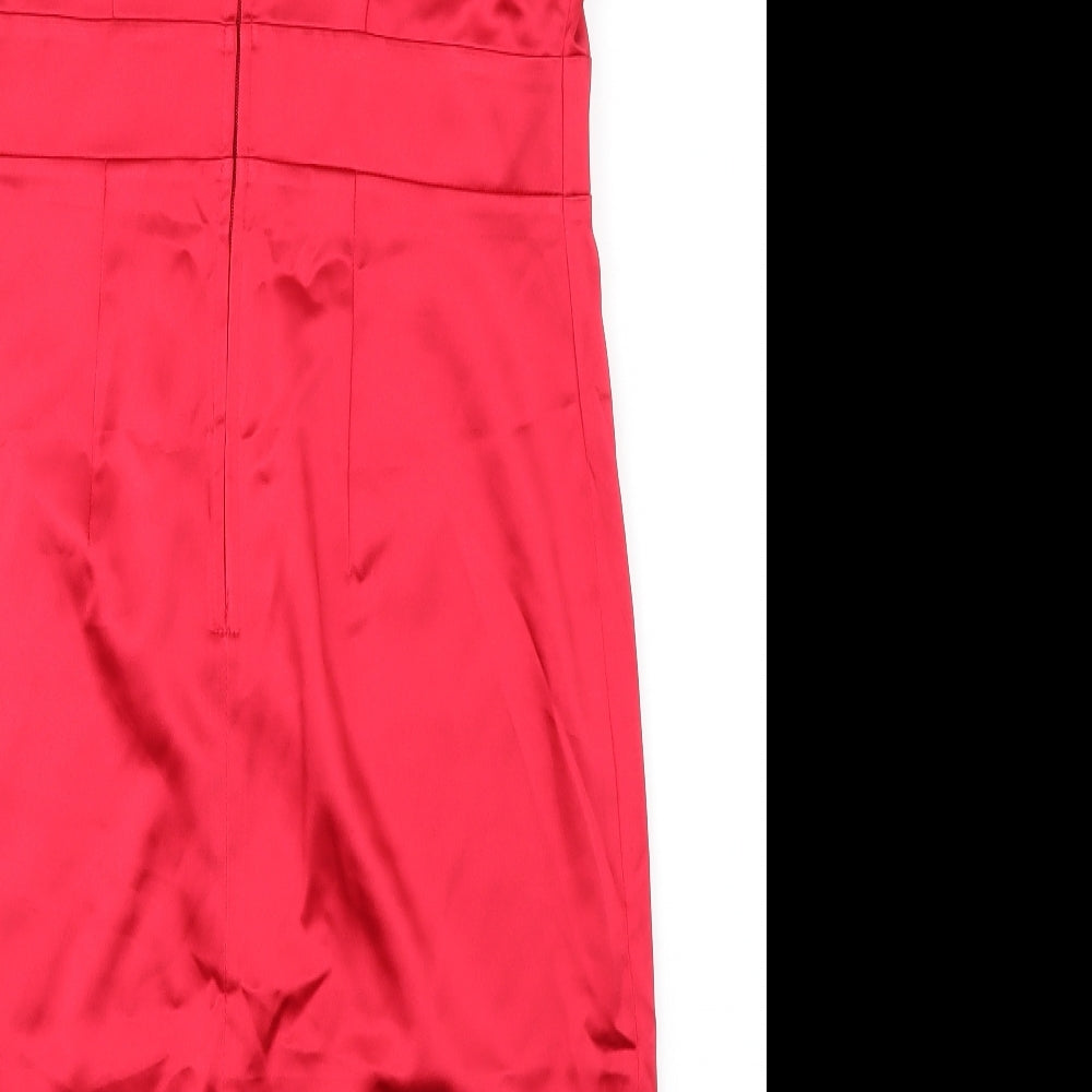 George Womens Red   Pencil Dress  Size 12