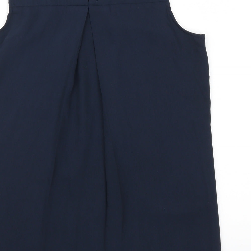 H&M Womens Blue   Basic Tank Size 8