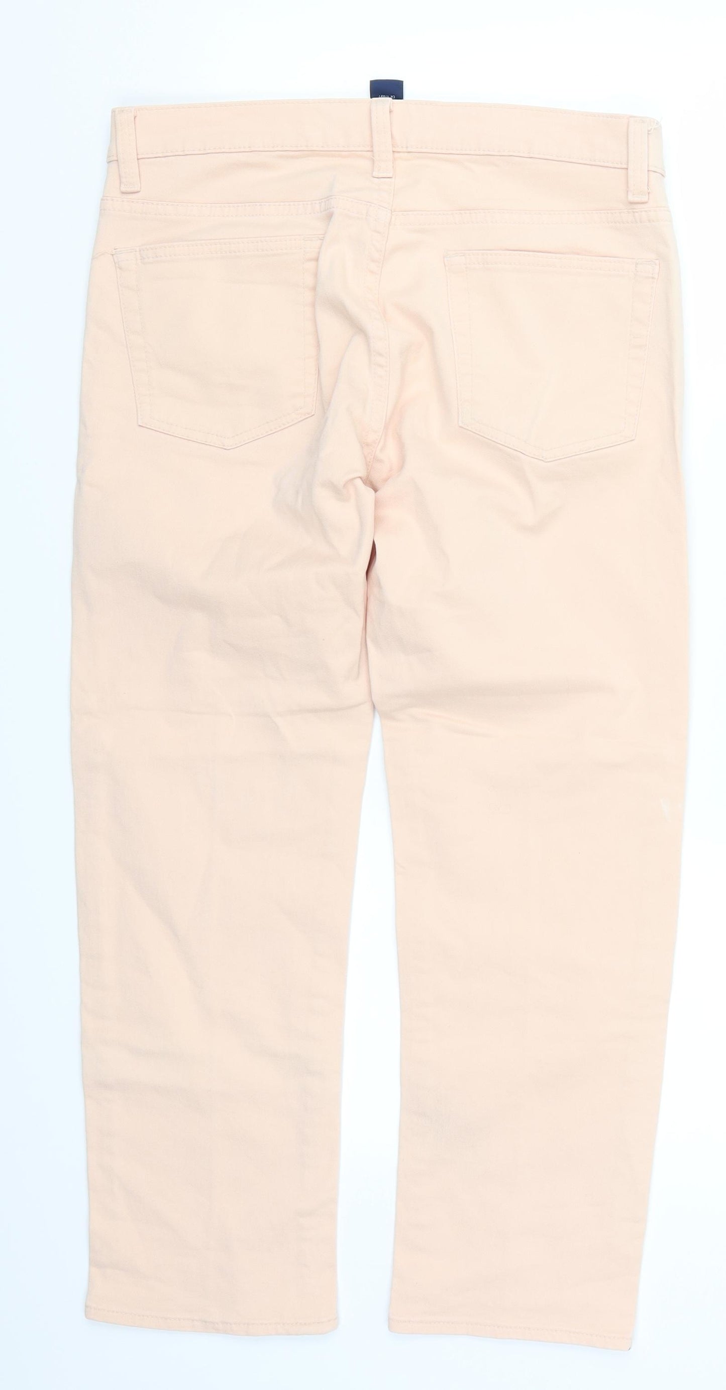 Gap Womens Pink  Denim Cropped Jeans Size 32 in L25 in