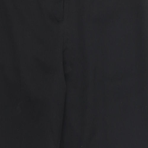 Preworn Womens Black   Trousers  Size 30 in L24 in