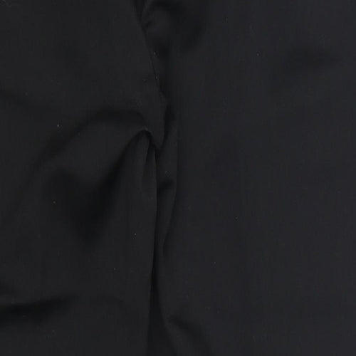 Preworn Womens Black   Trousers  Size 30 in L24 in