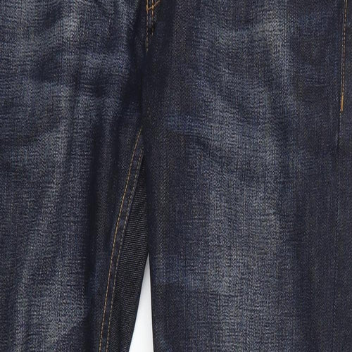 Jeff Banks Mens Blue  Denim Straight Jeans Size 34 L30 in