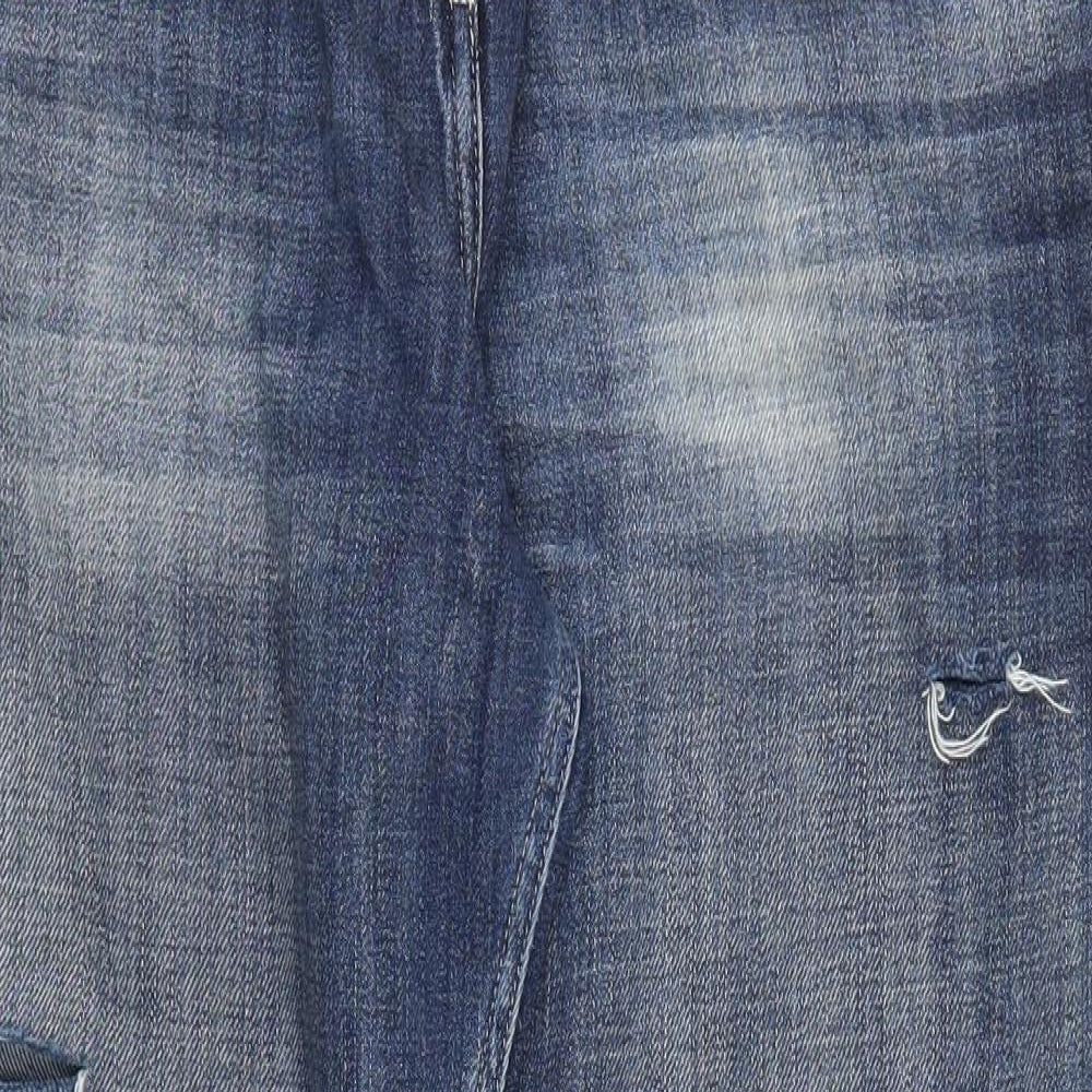 NEXT Womens Blue  Denim Straight Jeans Size 16 L29 in