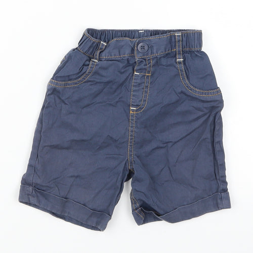 NEXT Boys Blue   Cropped Trousers Size 12-18 Months