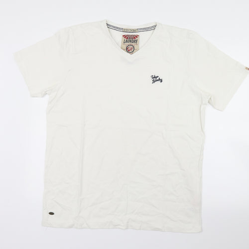 Tokyo Laundry Mens White    T-Shirt Size XL
