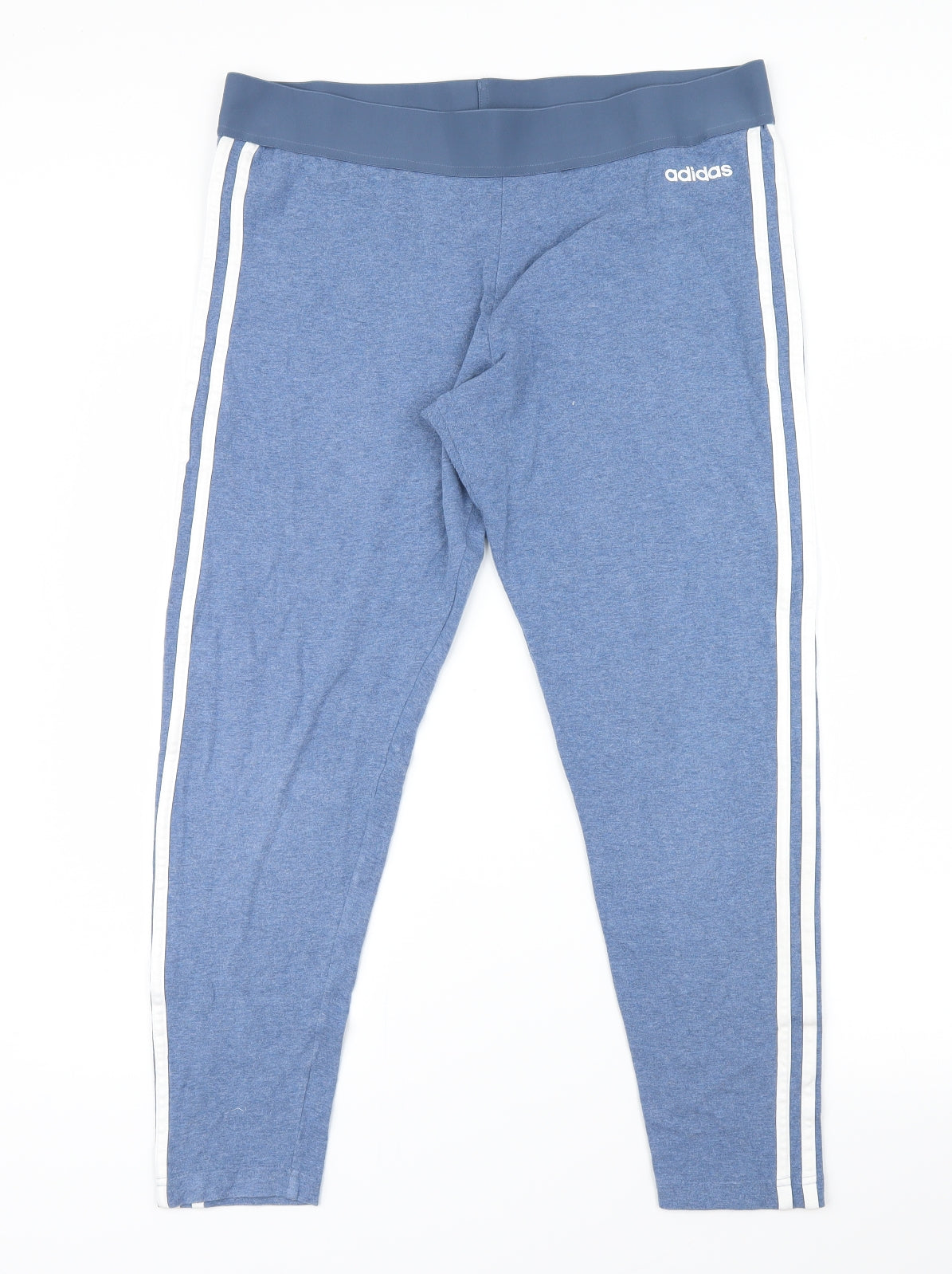 adidas Womens Blue   Capri Leggings Size 20 L25.5 in