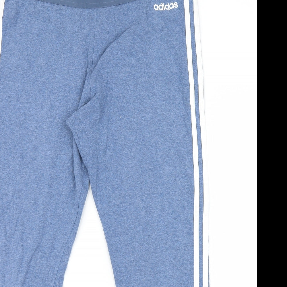 adidas Womens Blue   Capri Leggings Size 20 L25.5 in