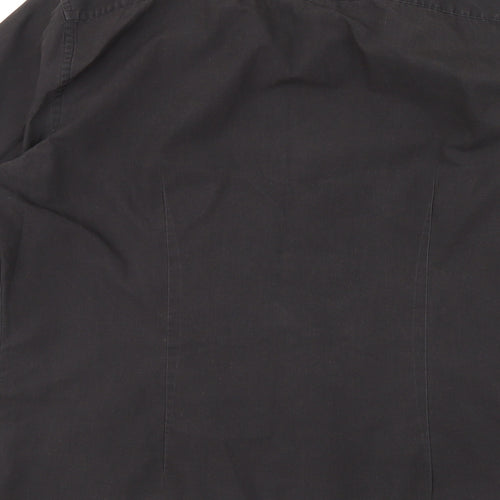 F&F Mens Grey    Button-Up Size 15.5