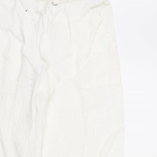 Atmosphere Womens White   Trousers  Size 8 L28 in