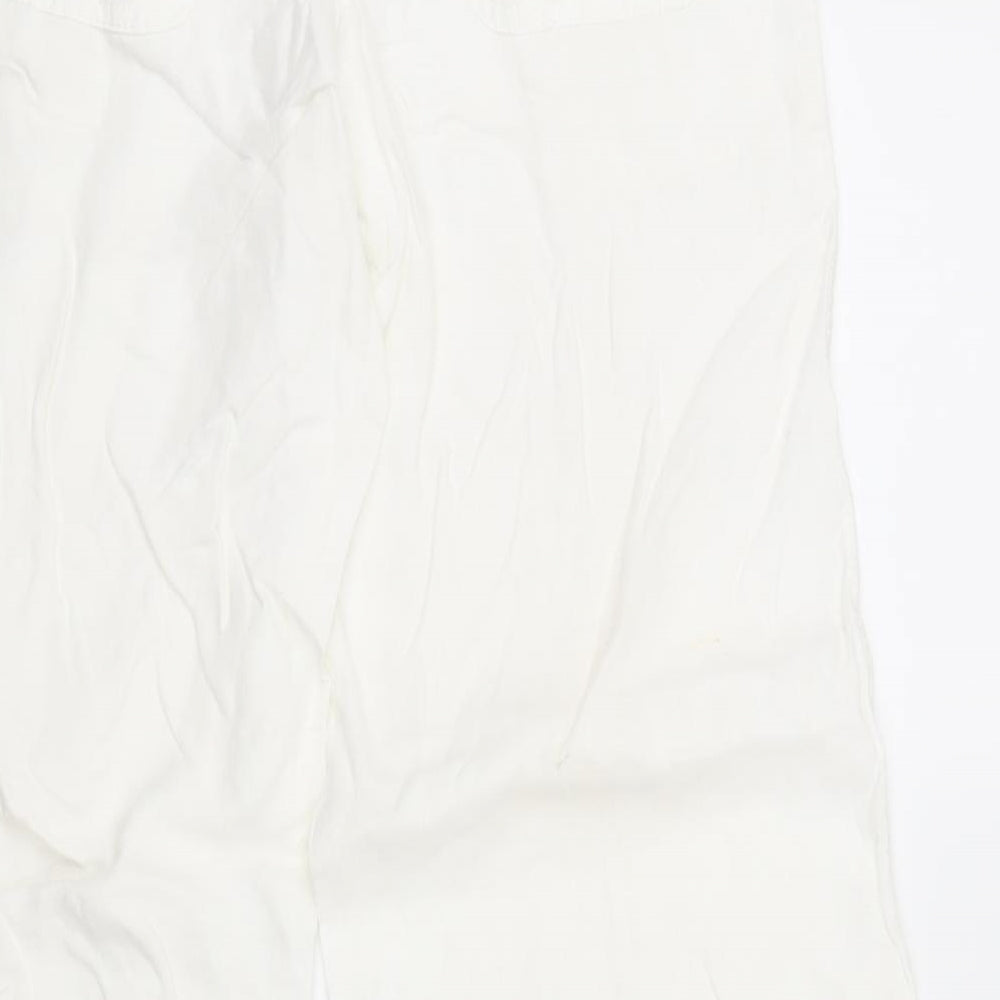 Atmosphere Womens White   Trousers  Size 8 L28 in