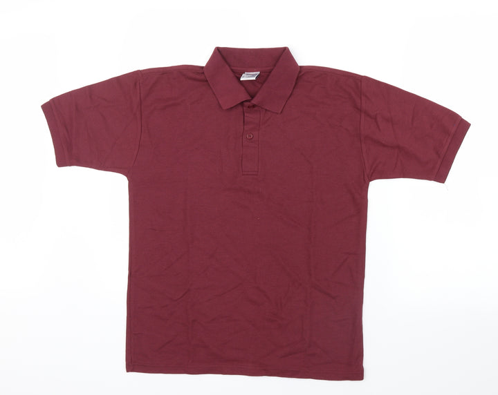 JERZEES Womens Purple   Basic Polo Size XS